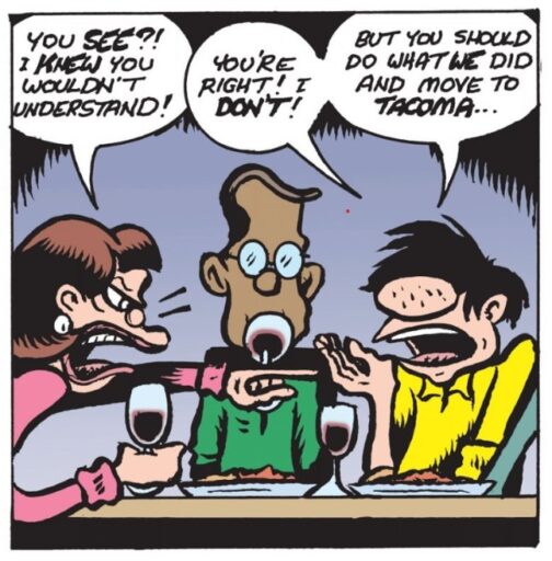 Peter Bagge toi Buddy Bradleyn keski-ikään