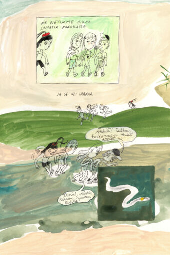 Lapsuuden muistojen musertavuudesta – Juliana Hyrrin Lellikki Sarjainfon arviossa